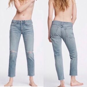 rag & bone Light Blue Women's Jeans